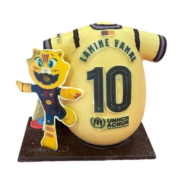 Barça Cat i Lamine Yamal